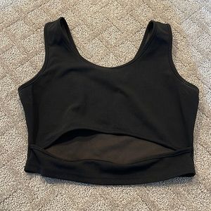 SHEIN Black Crop Top
